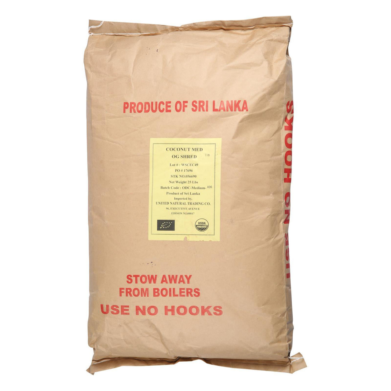Dried Fruit Med Shredded Coconut (1x25LB )