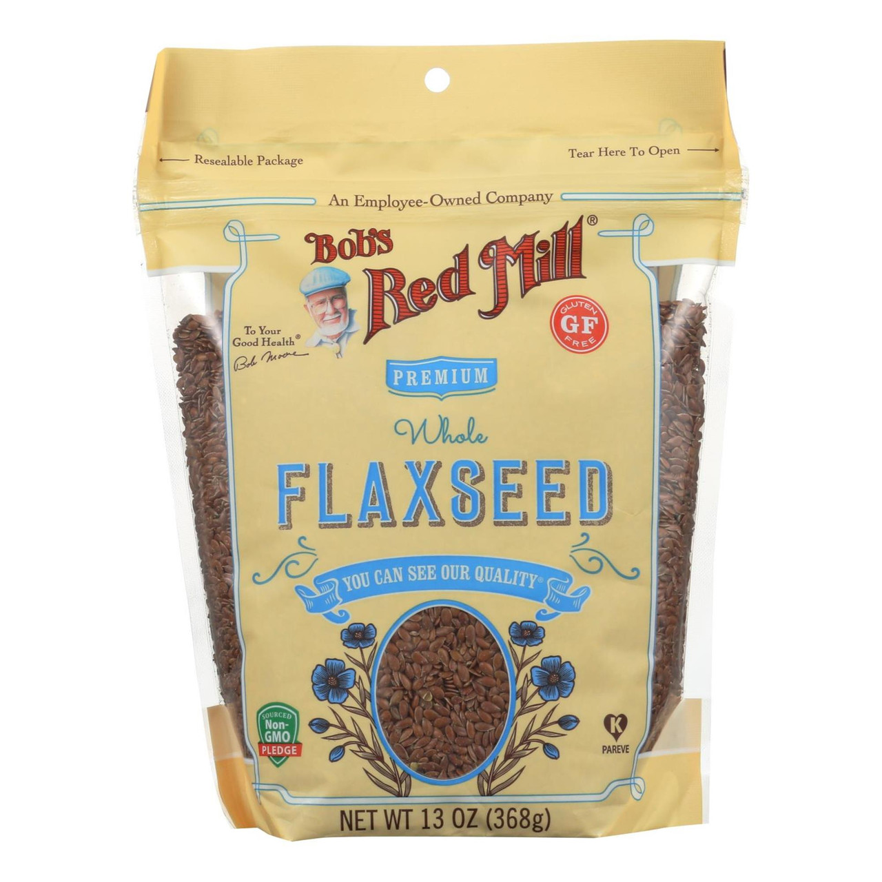 BOBS FLAXSEEDS GF ( 4 X 13 OZ )