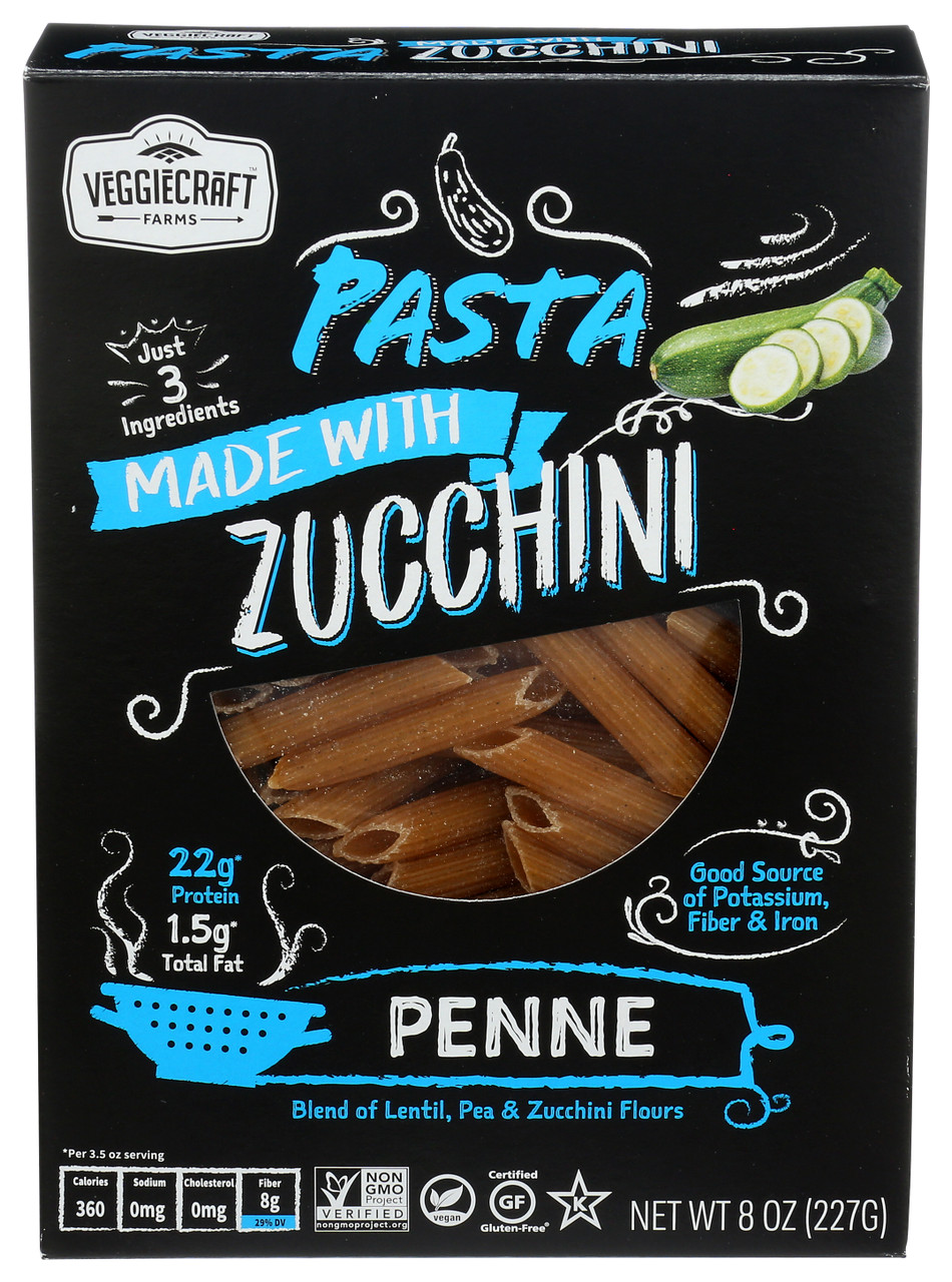 VEGRFT ZUCCHINI PENNE ( 12 X 8 OZ )