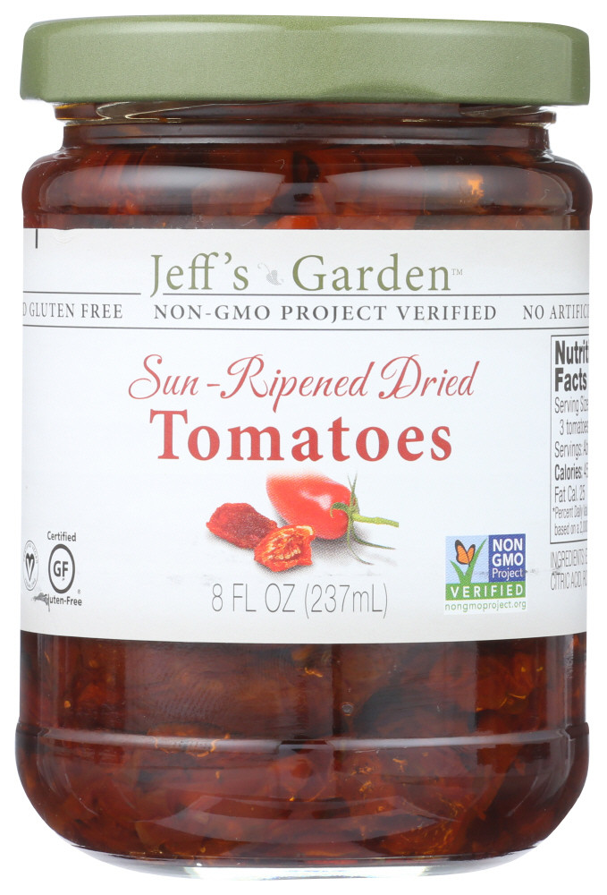 Jeff's Naturals Sndrd Tom In Oil (6x8OZ )