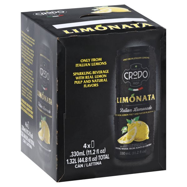 CRODO SPRKLNG LIMONATA ( 6 X 4 PACK )