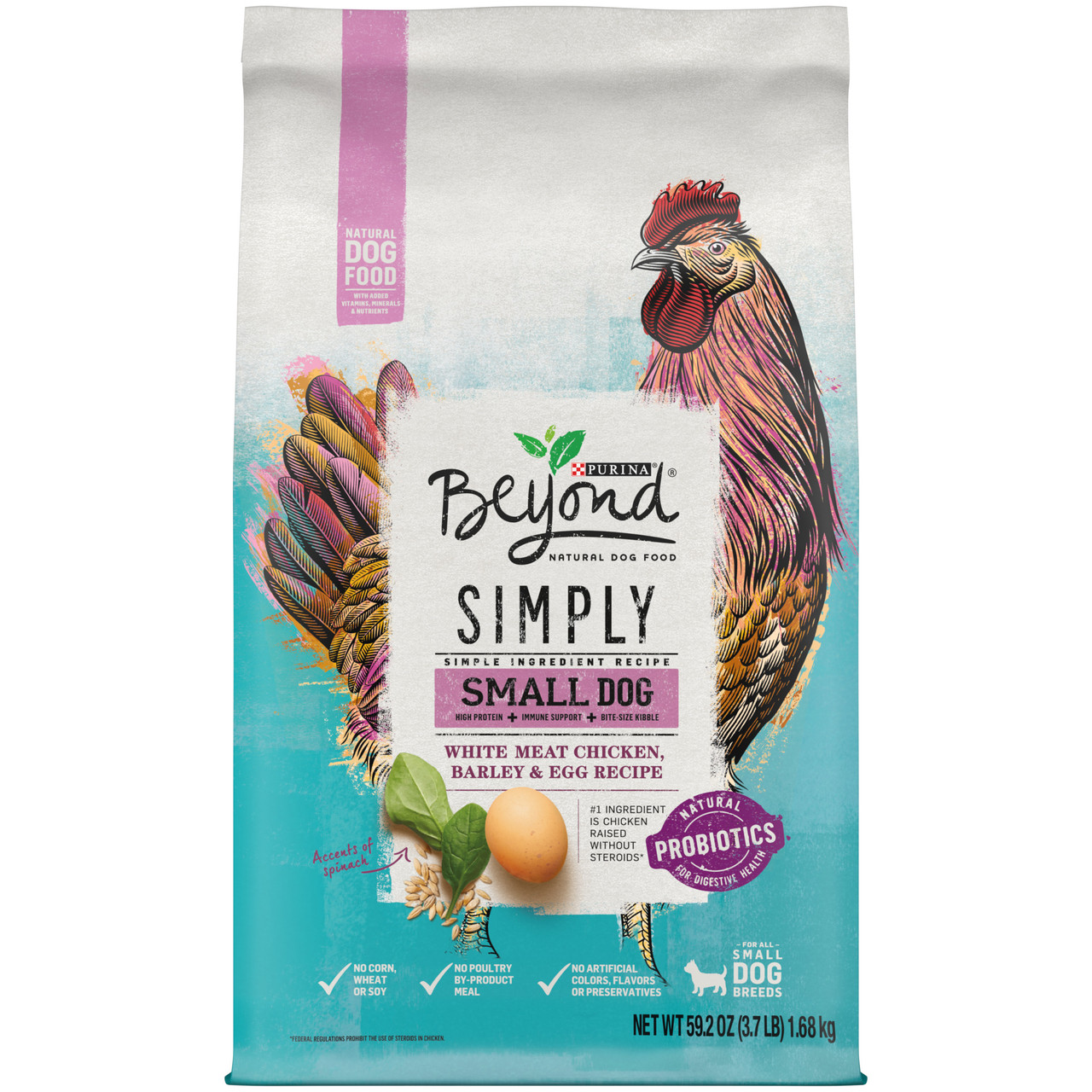BEYOND SML CHKN/BRLY/EGG ( 4 X 3.7 LB )