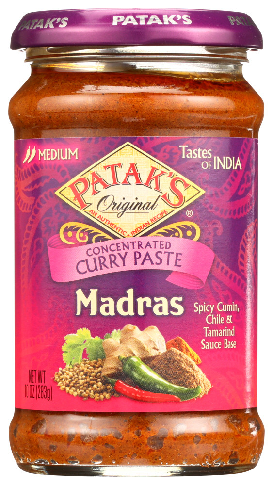 Pataks Madras Curry Paste (6x10Oz)