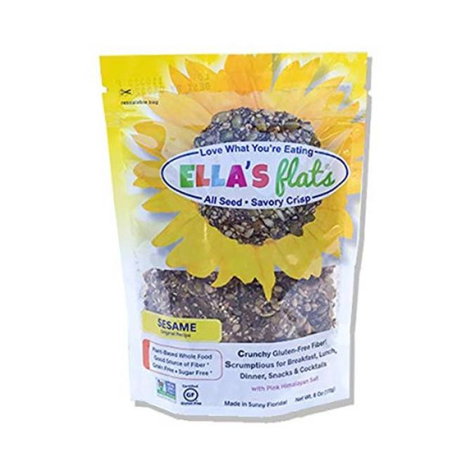 ELLAS FLATS CRISP SESAME ( 6 X 6 OZ   )