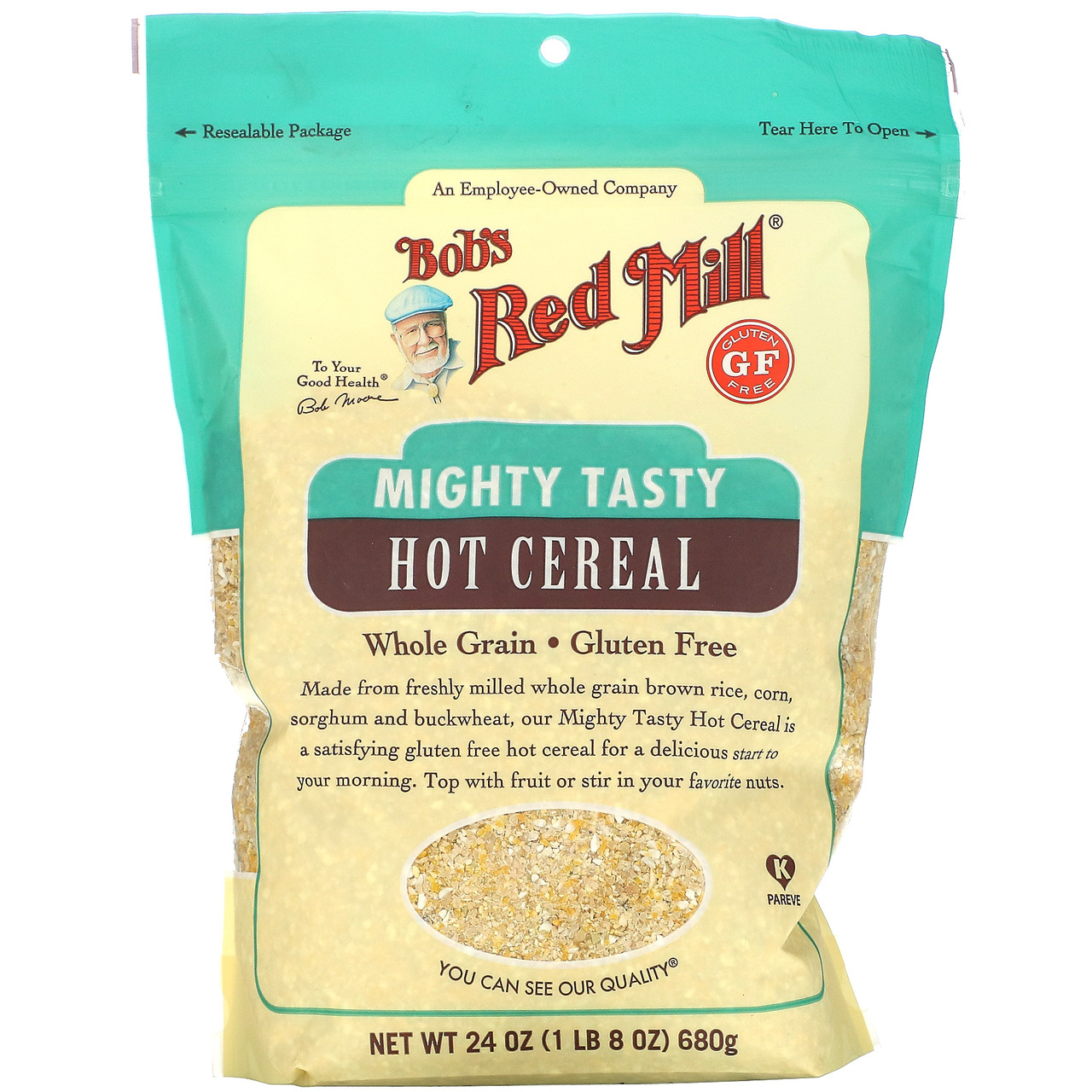 BOBS MIGHTY TASTE GF CRL ( 4 X 24 OZ   )