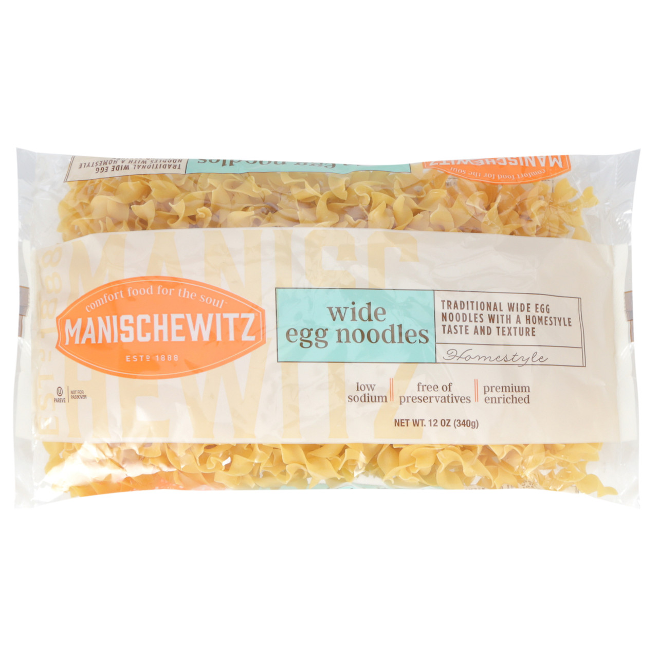 MANIS EGG NOODLES BROAD ( 12 X 12 OZ )