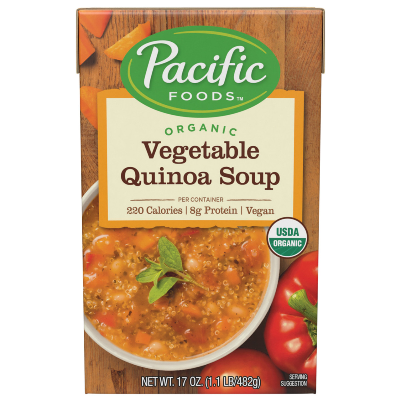 OG2 PNF VEG QUINOA SOUP ( 12 X 17 OZ )