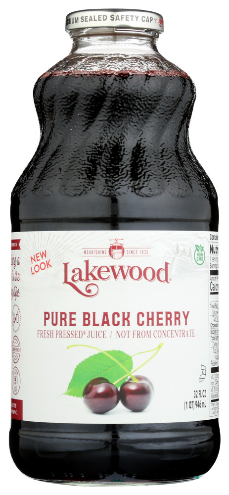 LAKE PURE BLK CHRY JCE ( 6 X 32 OZ )