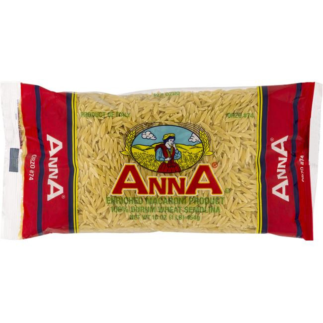 ANNA ORZO 74 PASTA ( 20 X 16 OZ )