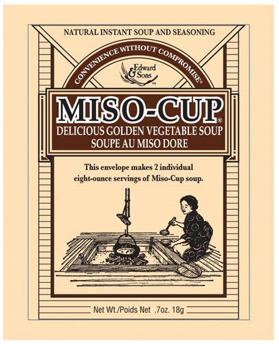 Edward & Sons Miso Cup Golden Light (24x0.7Oz)