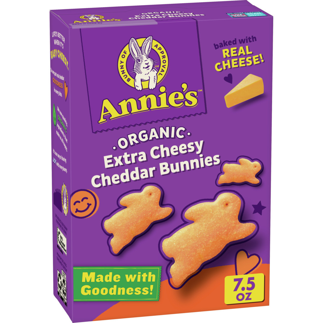AH CHED BNNY XTR CHS ( 12 X 7.5 OZ )