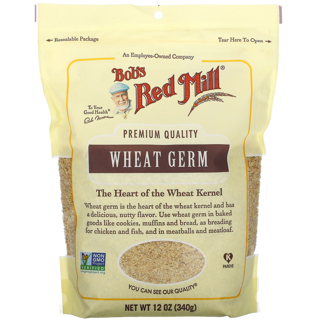 BOBS WHEAT GERM CEREAL ( 4 X 12 OZ   )