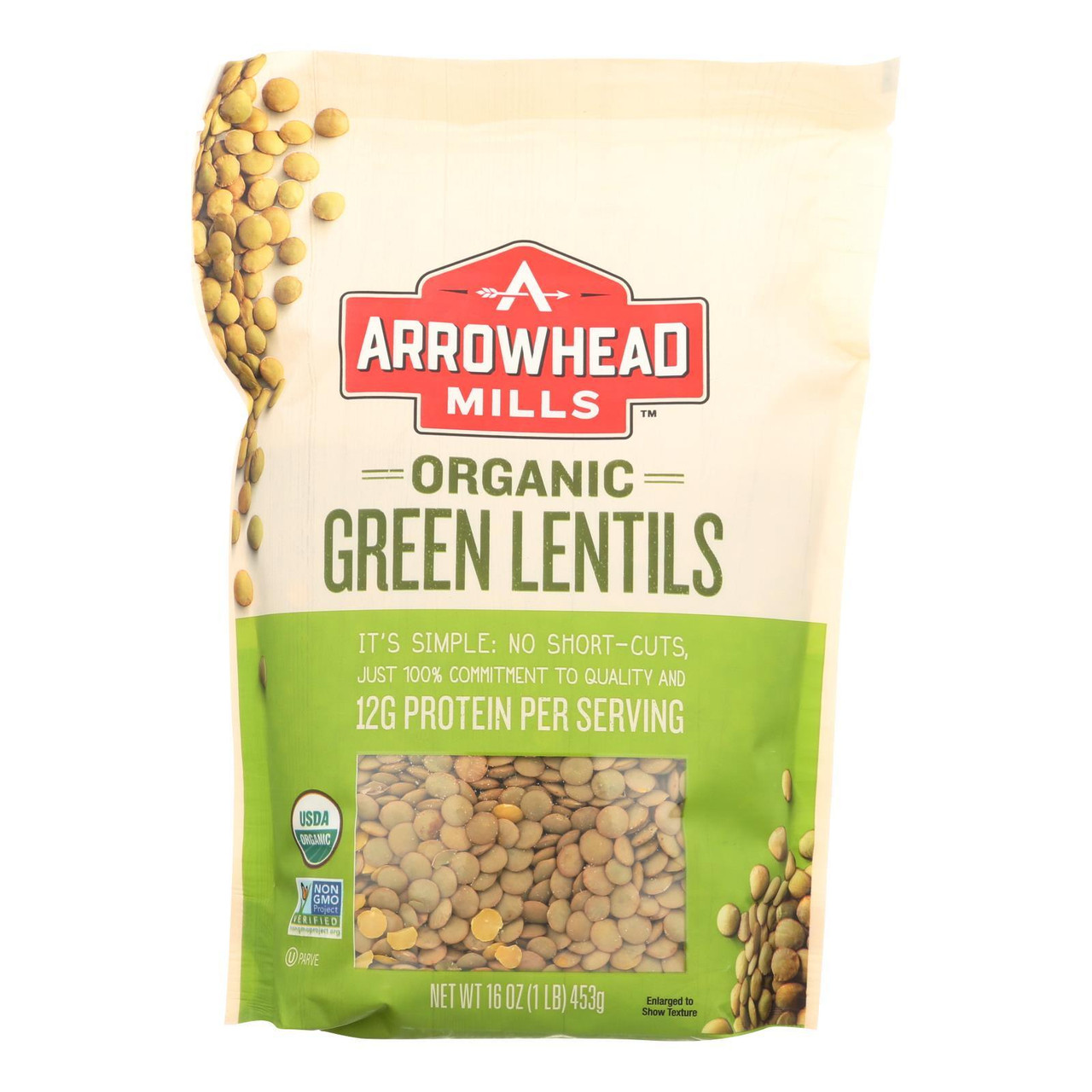 OG2 AM GREEN LENTILS ( 6 X 16 OZ   )