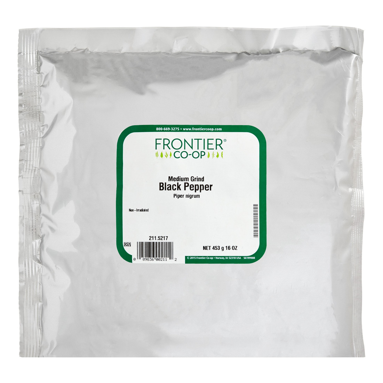 FC PEPPER BLACK MED GR ( 1 X 1 LB )
