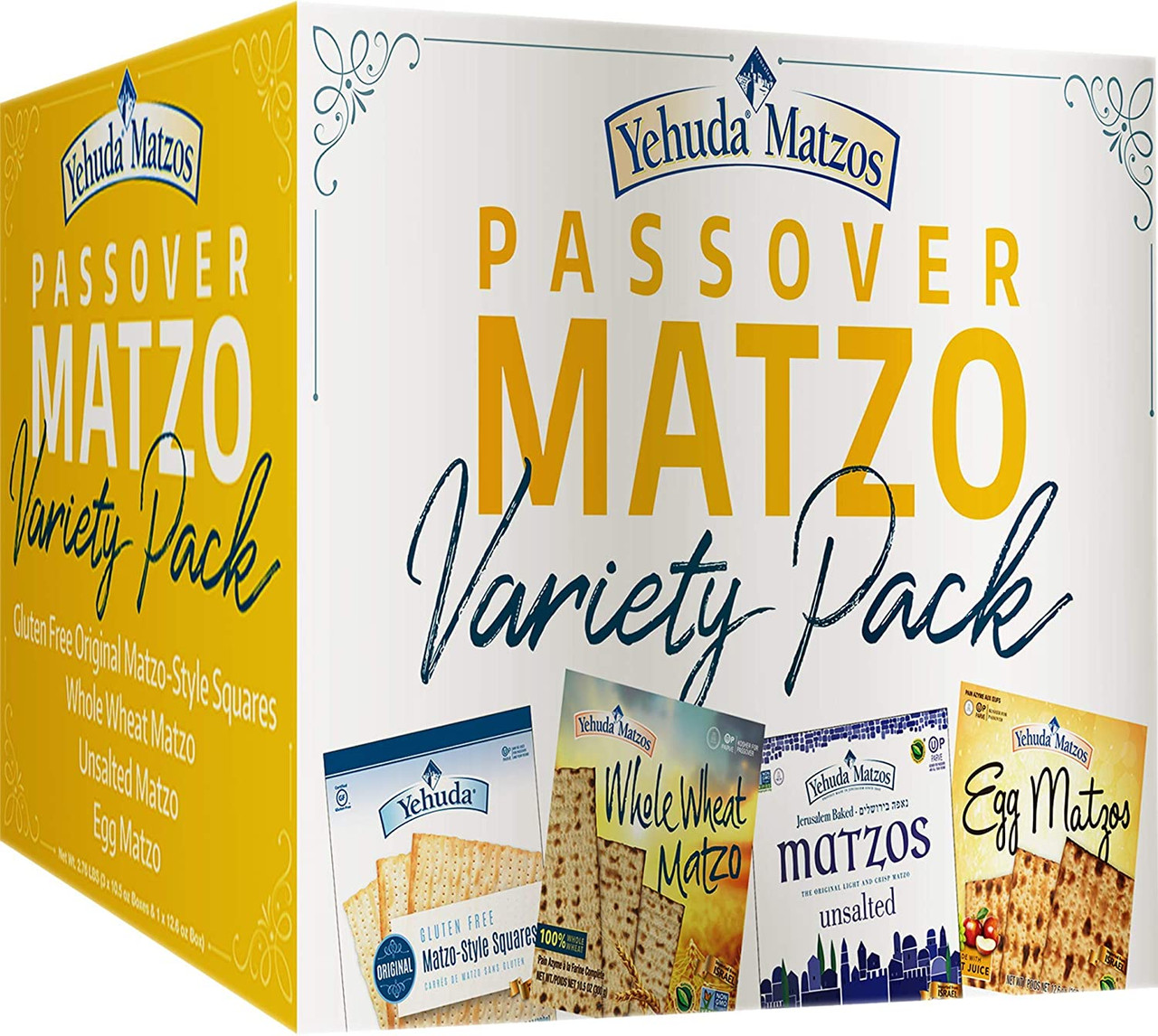 YEHUDA MATZO VARIETY PCK ( 6 X 4 CT )