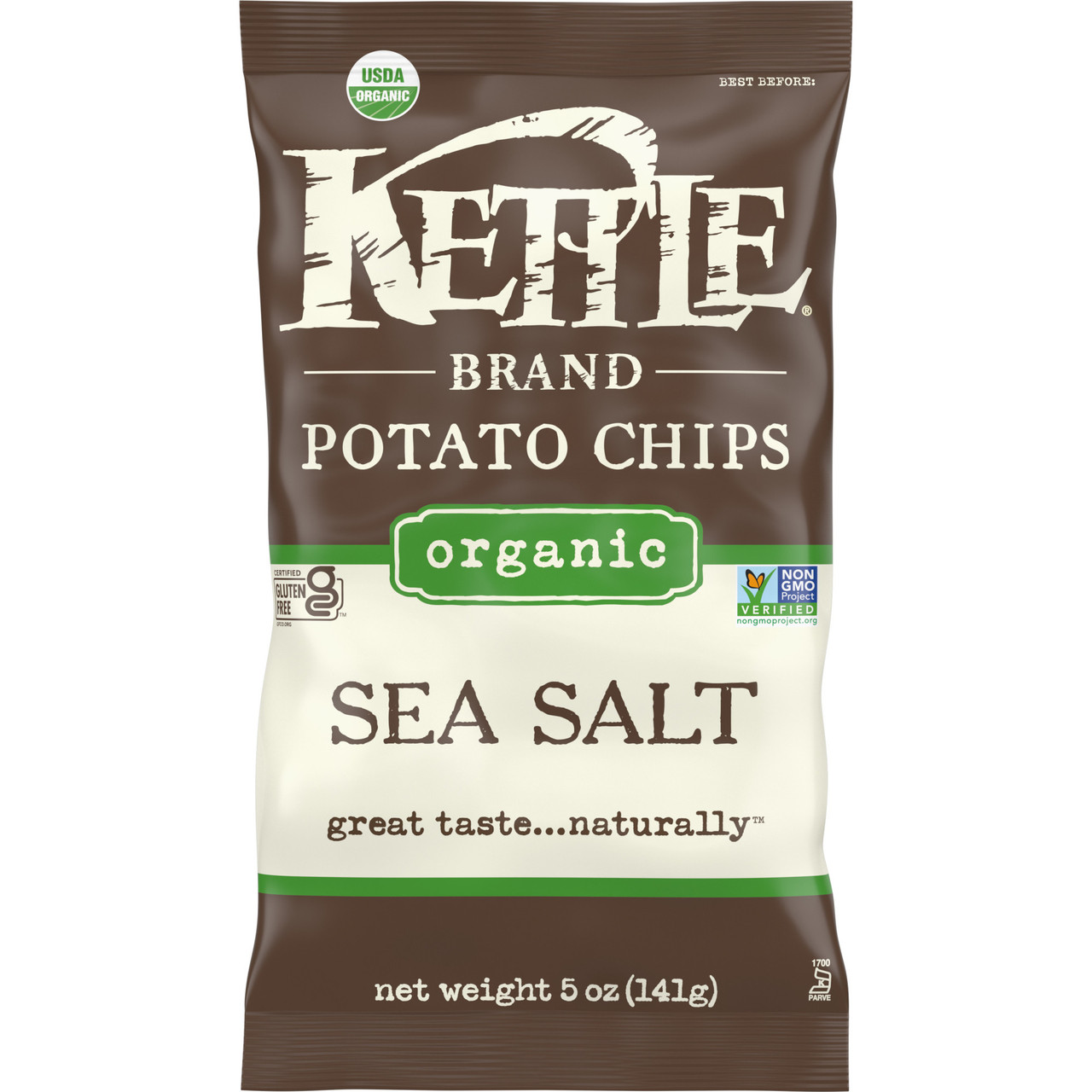 Kettle Chips Light Salt Potato Chips (15x5 Oz)