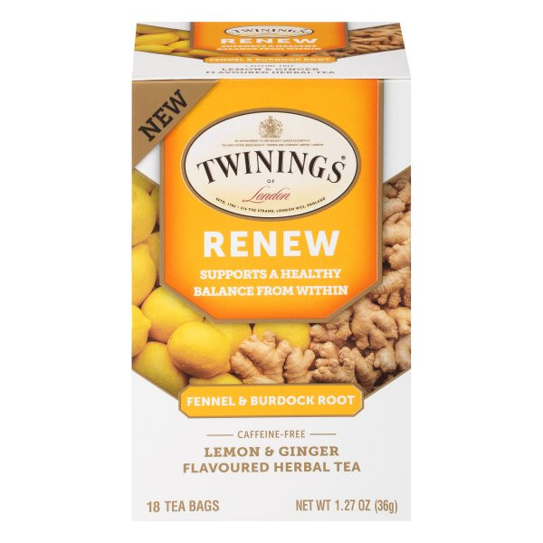 TWININGS FENNEL BURDOK ( 6 X 18 CT )