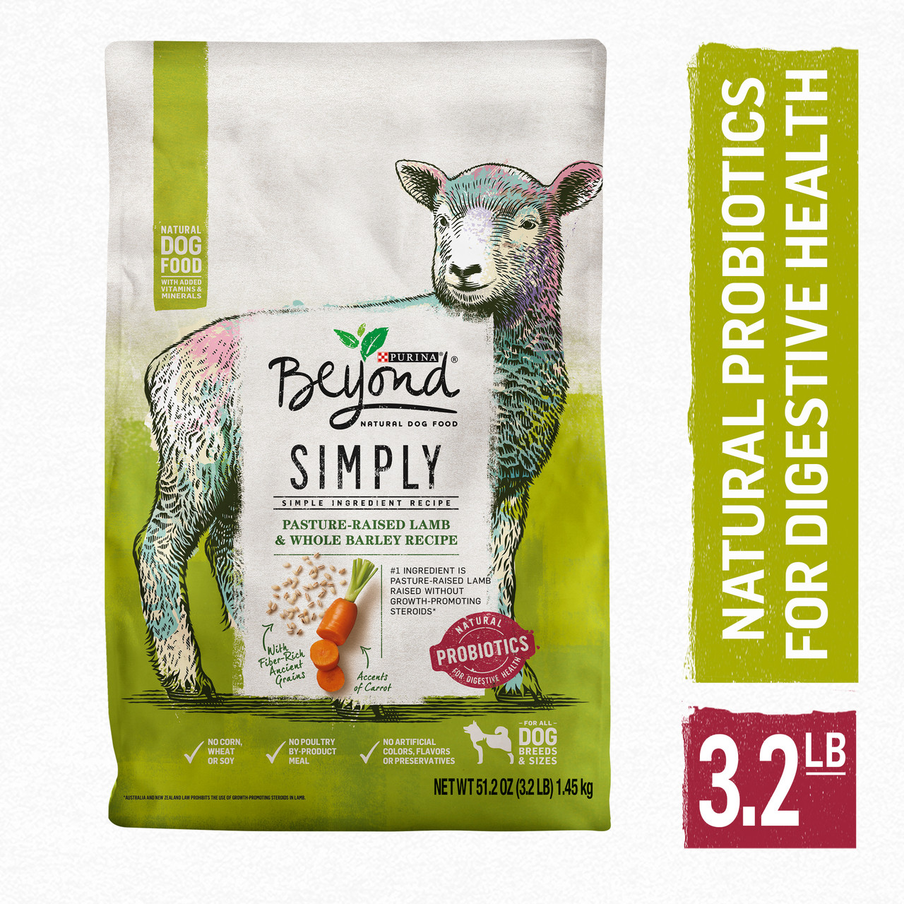 BEYOND SMPLY9 LAMB/BARLY ( 4 X 3.2 LB )