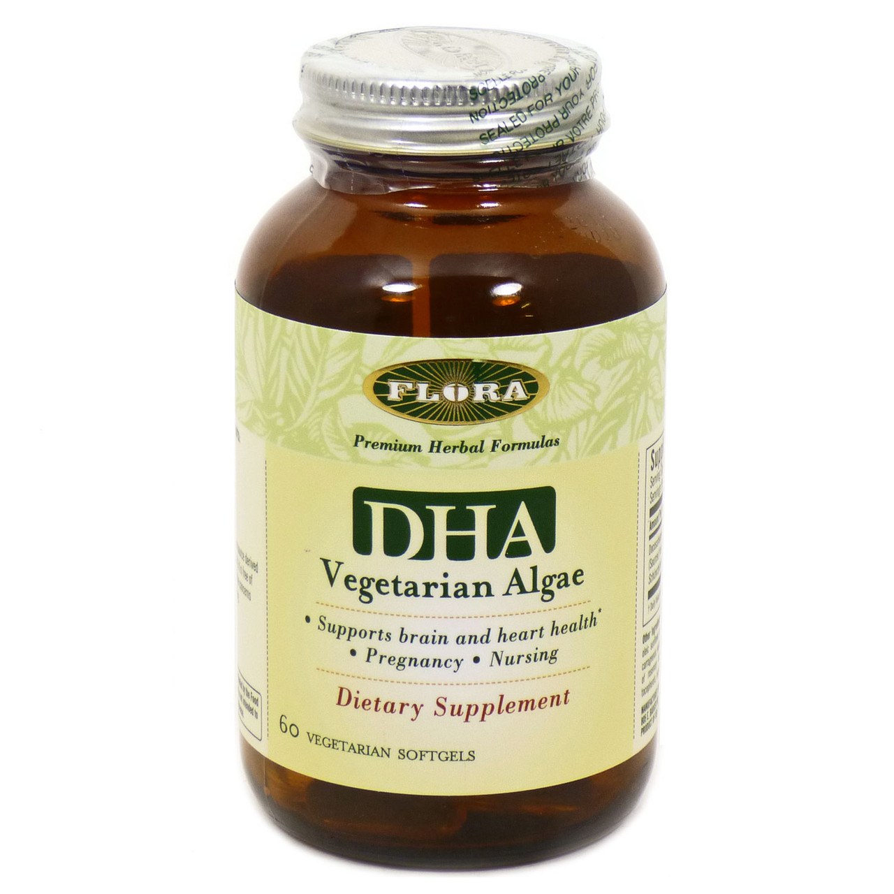 FLOR DHA VEGET ALGAE ( 1 X 60 CAP )