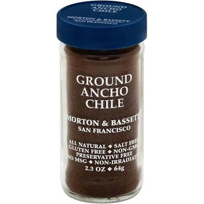 MORTON ANCHO CHILI PWDR ( 3 X 2.3 OZ )
