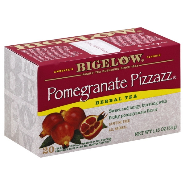 Bigelow Pomegranate Pizzazz Herbal Tea (6x20 Bag )
