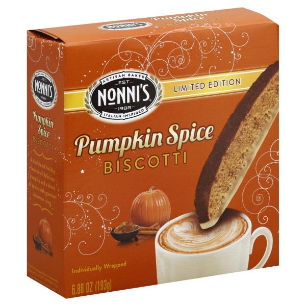 NONNI PUMPKIN SPC BSCTTI ( 6 X 6.88 OZ   )