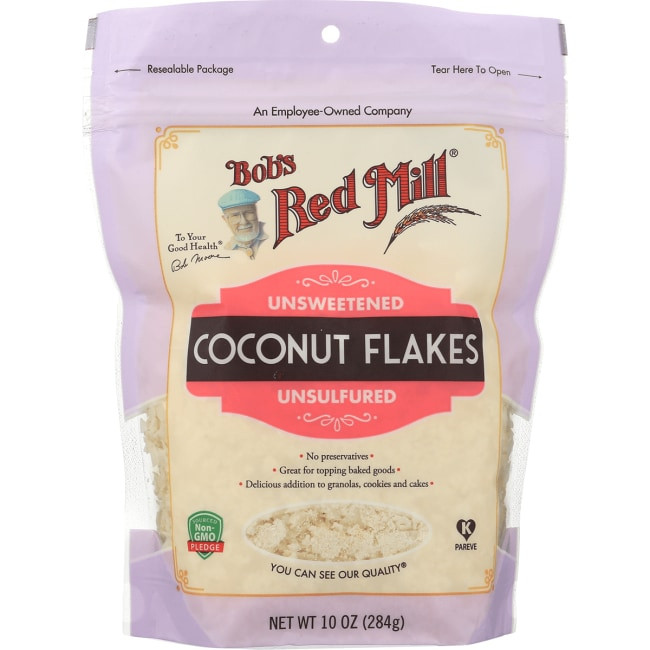 BOBS COCONUT FLAKES ( 4 X 10 OZ )