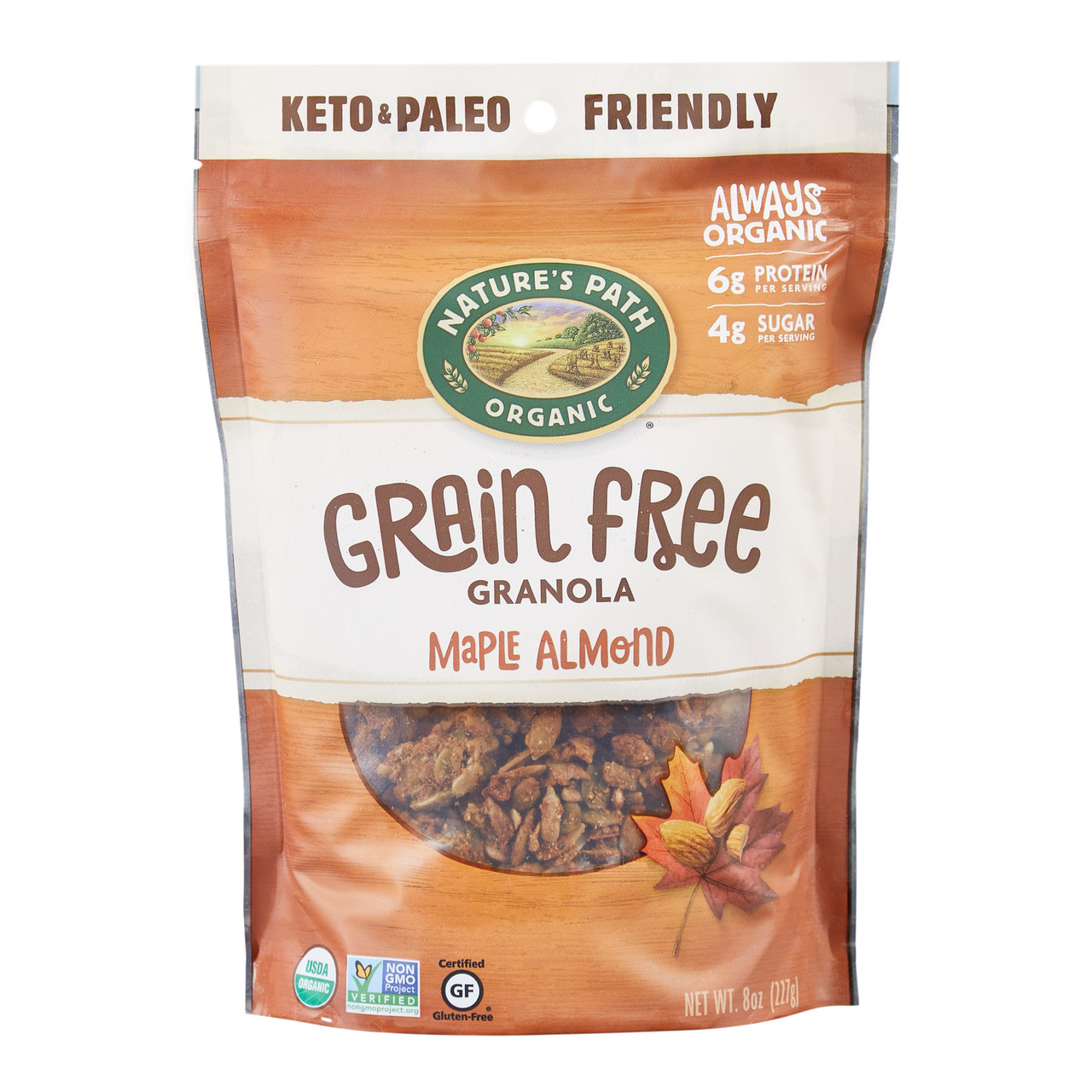 OG2 NP GRN MAPLE ALMOND ( 6 X 8 OZ )
