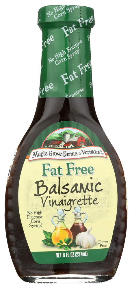 Maple Grove Fat Free Balsamic Vinaigrette Salad Dressing (12x8 Oz)