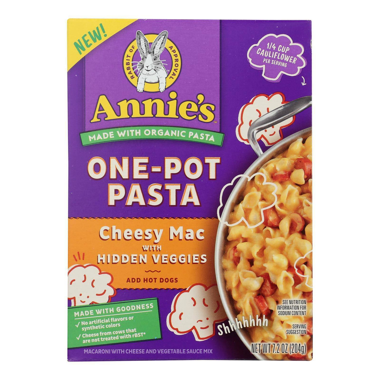 OG3 AH VEG CHSY MAC 1POT ( 8 X 7.2 OZ   )