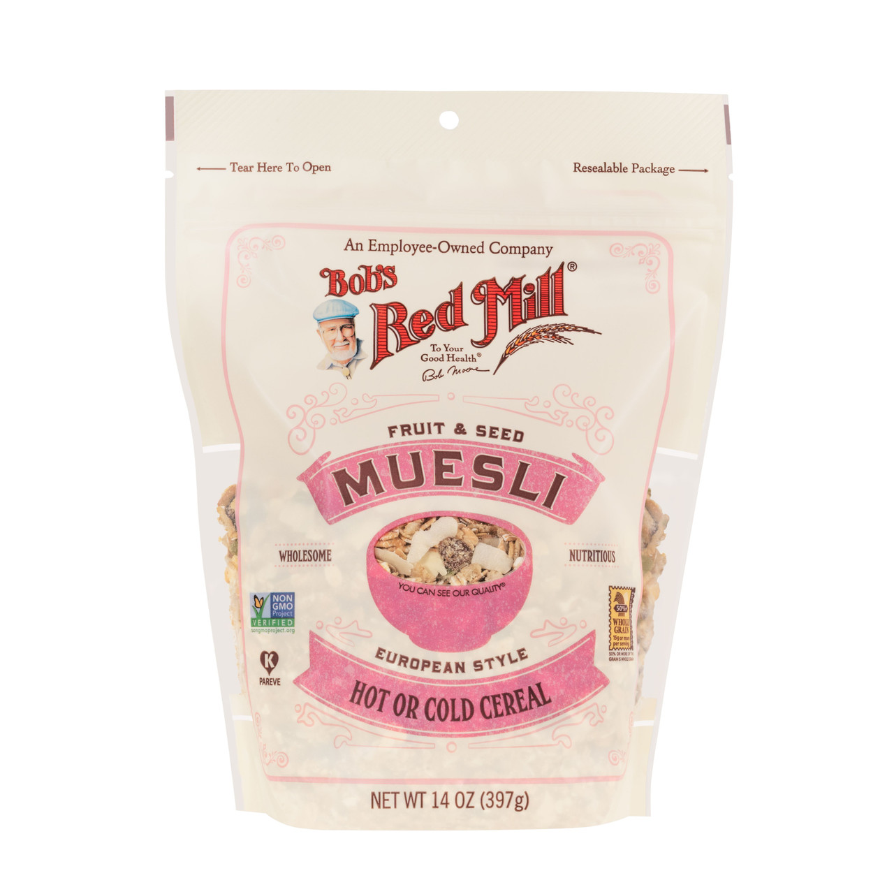 BOBS MUESLI FRUIT SEED ( 4 X 14 OZ   )