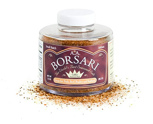 BORSARI SEASN COFFEE RUB ( 6 X 3.5 OZ )