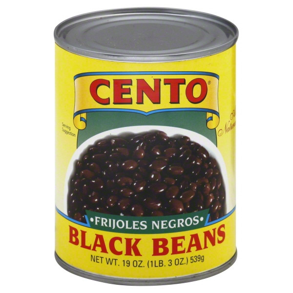 CENTO BLACK BEANS ( 12 X 19 OZ   )