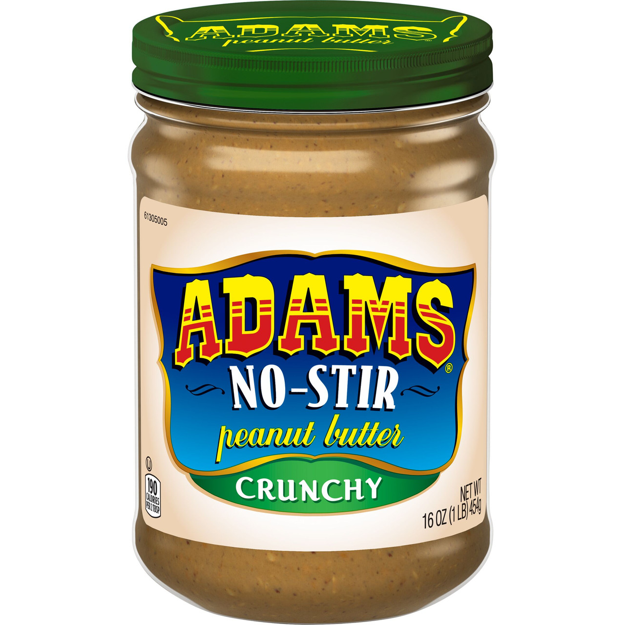 ADAMS NO STIR CRNCHY PB ( 12 X 16 OZ )