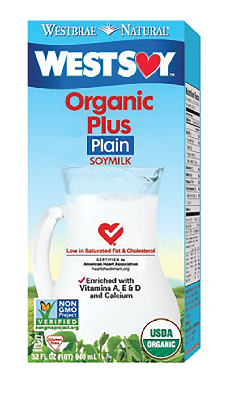 Westsoy Plain Westsoy Organic Plus (12x32 Oz)
