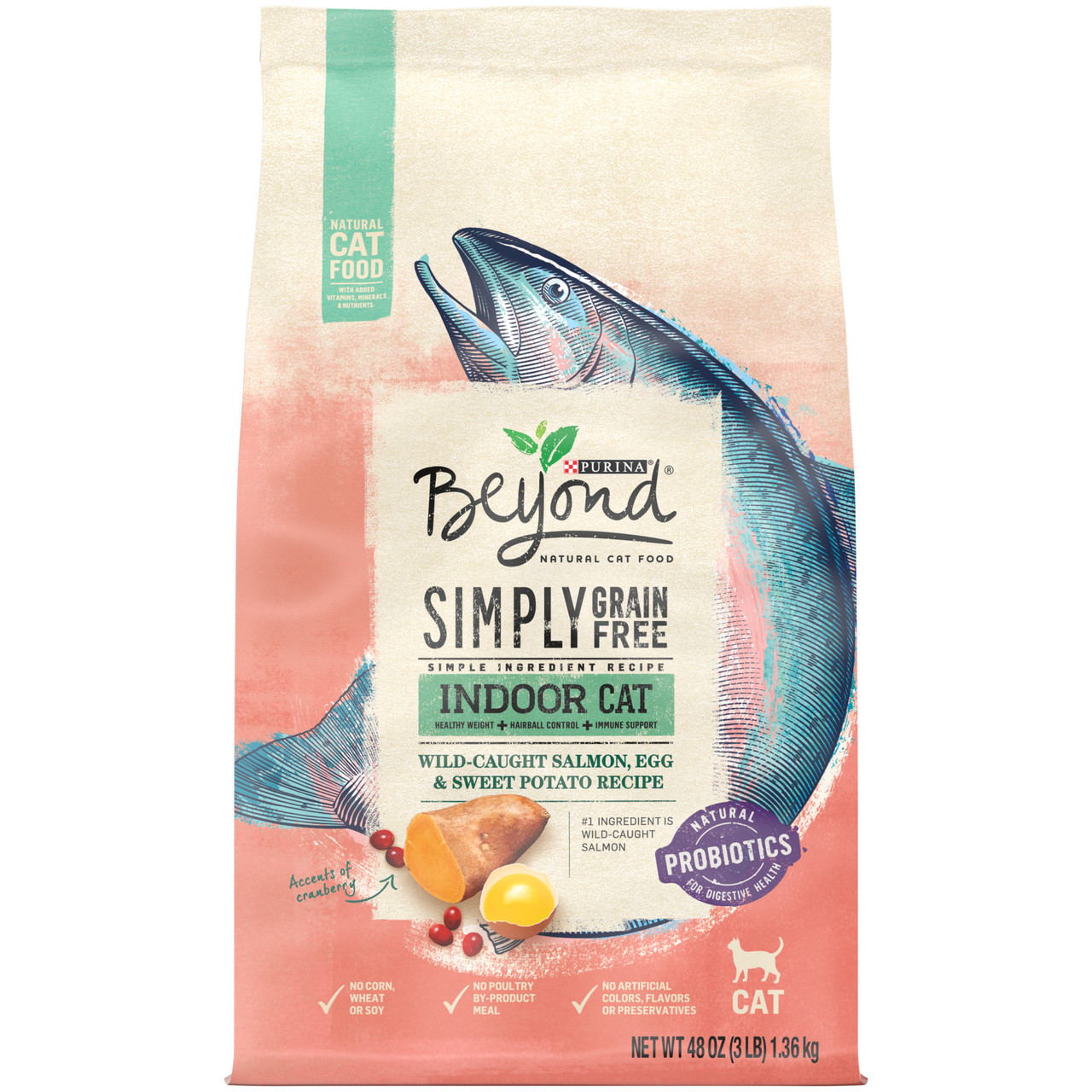 BEYOND CATFD NDR SAL/EGG ( 4 X 3 LB )