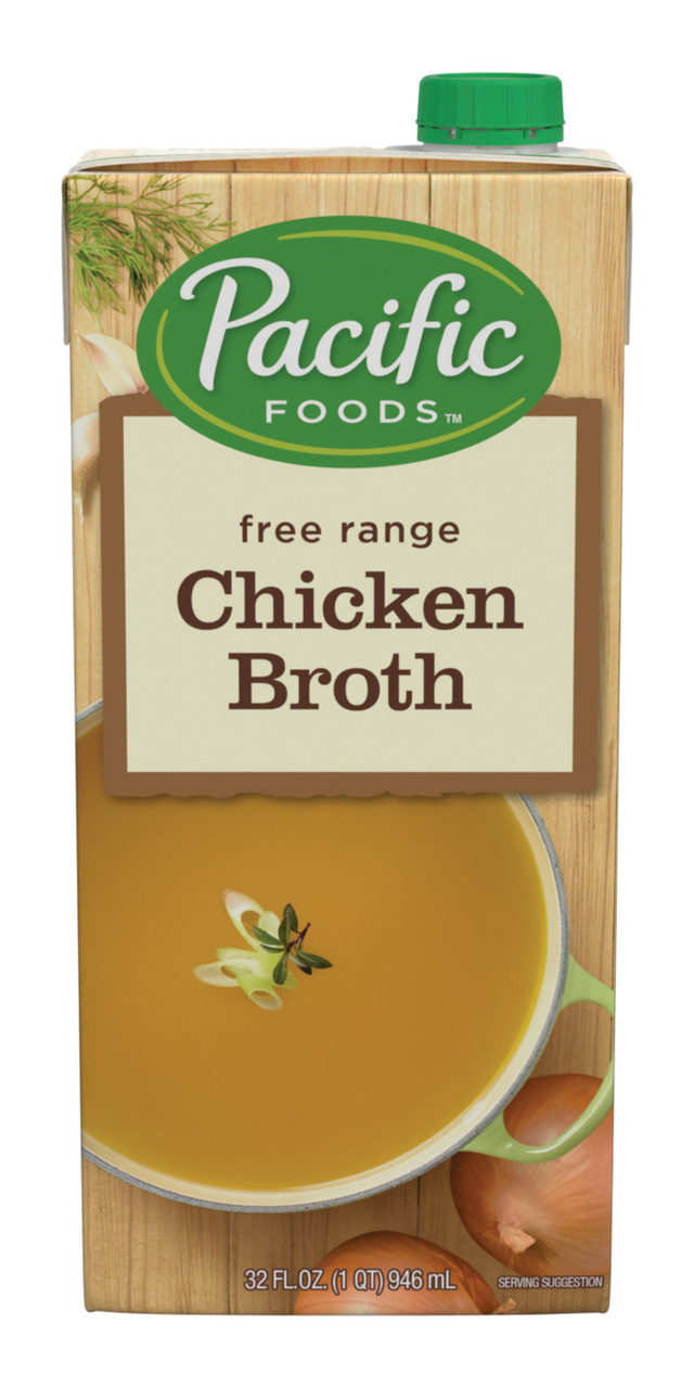 Pacific Natural Natural Chicken Broth (12x32 Oz)