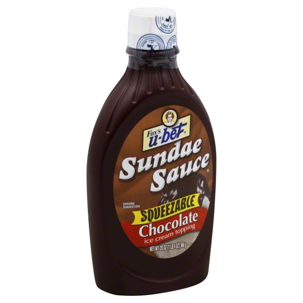 FOX U BET CHOC SUNDAE SC ( 12 X 20 OZ   )