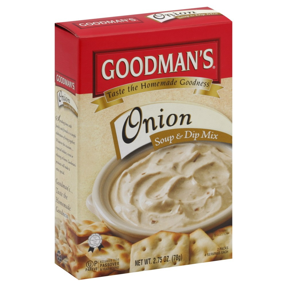 GOODMAN ONION SOUP/DIP ( 24 X 2.75 OZ   )