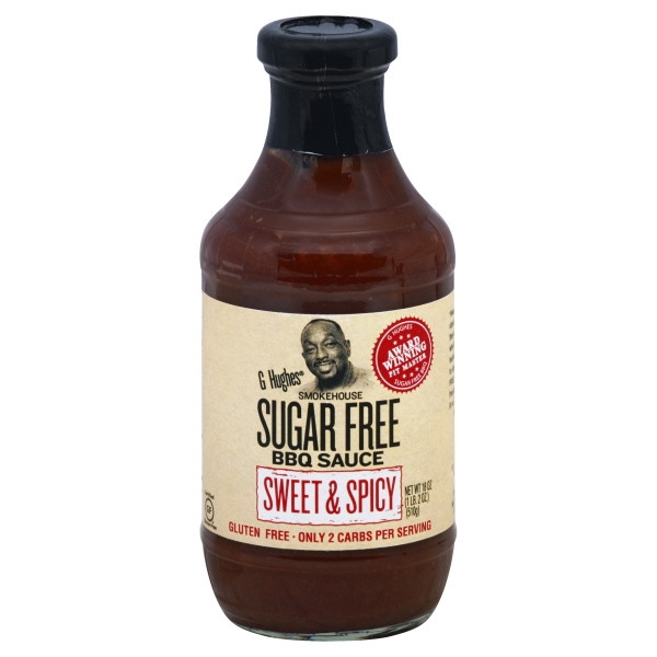 G HUGHES SWEET SPICY BBQ ( 6 X 18 OZ )