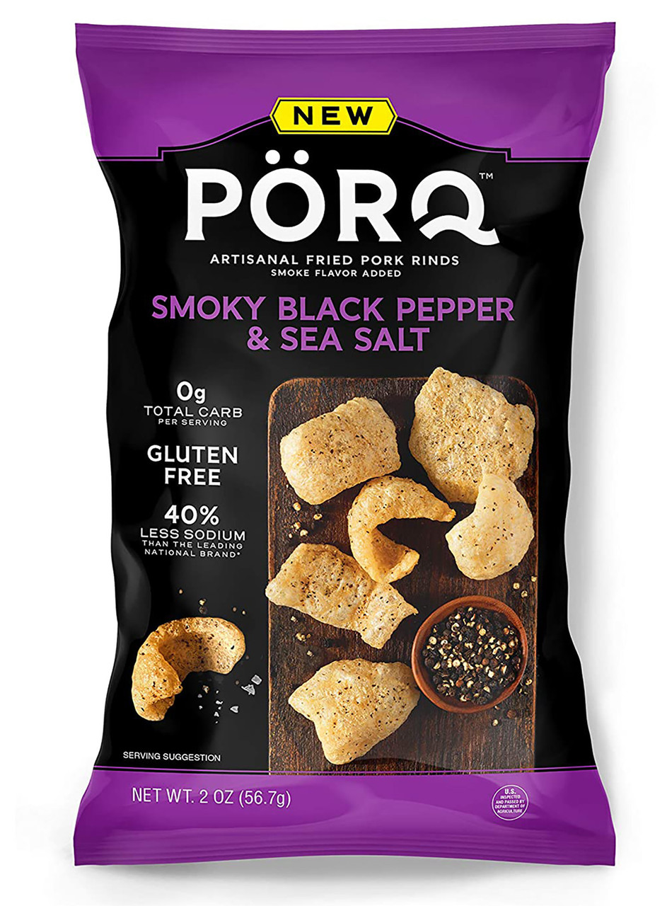 PRQ PORK RINDS SMKY PPR ( 12 X 2 OZ )