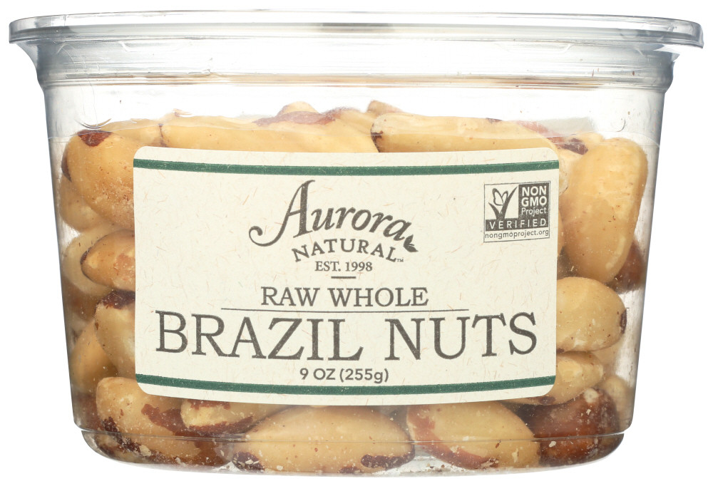 AURORA BRZL NUTS WHL RAW ( 12 X 9 OZ   )
