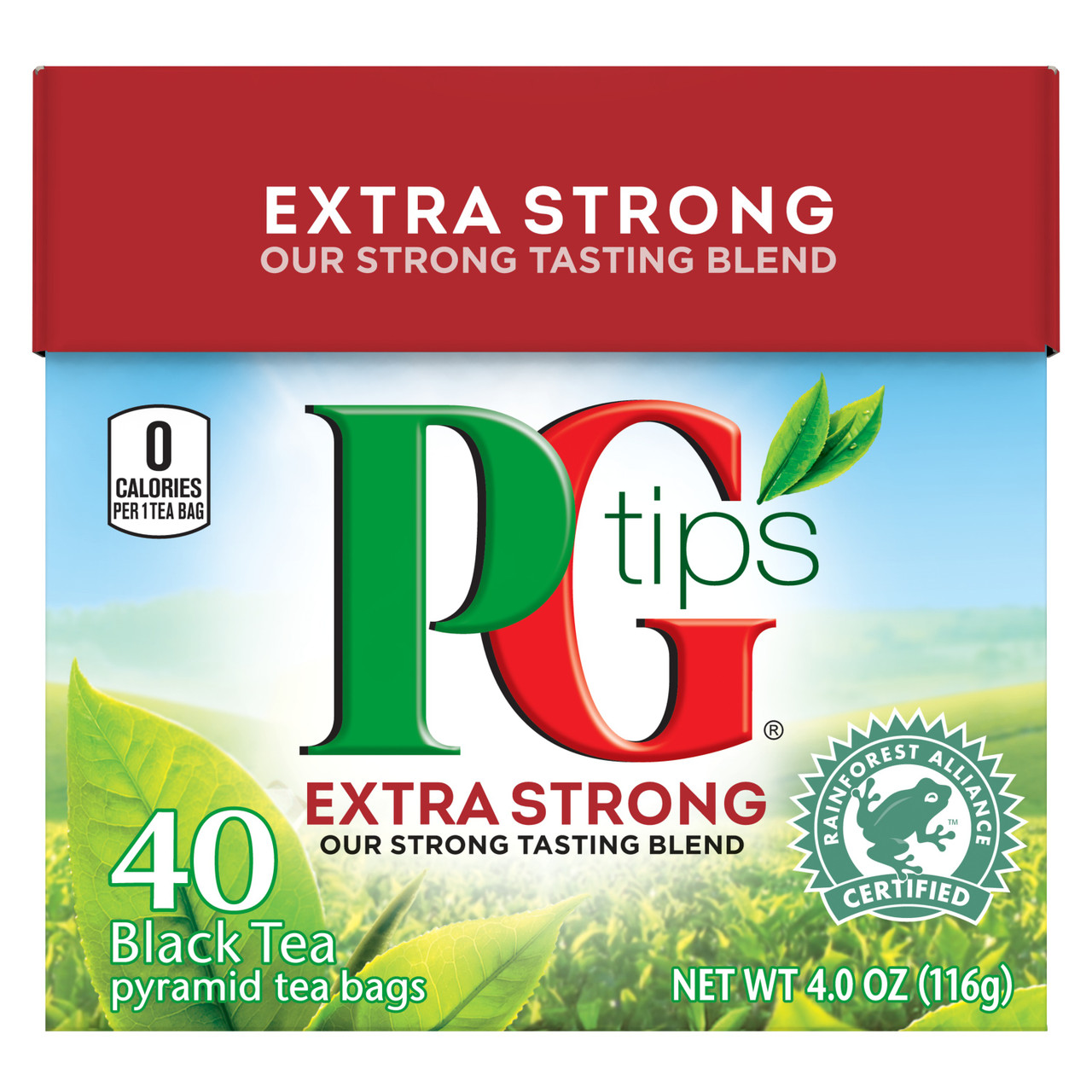 PG TIPS PYRMD BLKTEA XST ( 6 X 40 BAG )