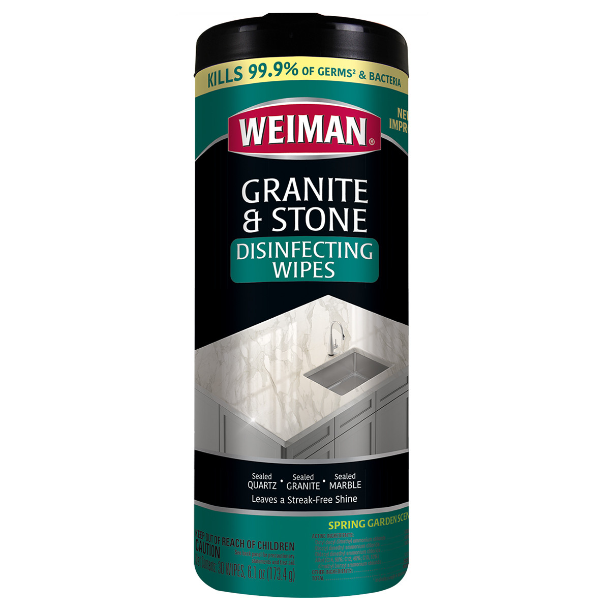 WEIMAN GRANITE WIPES ( 6 X 30 CT   )