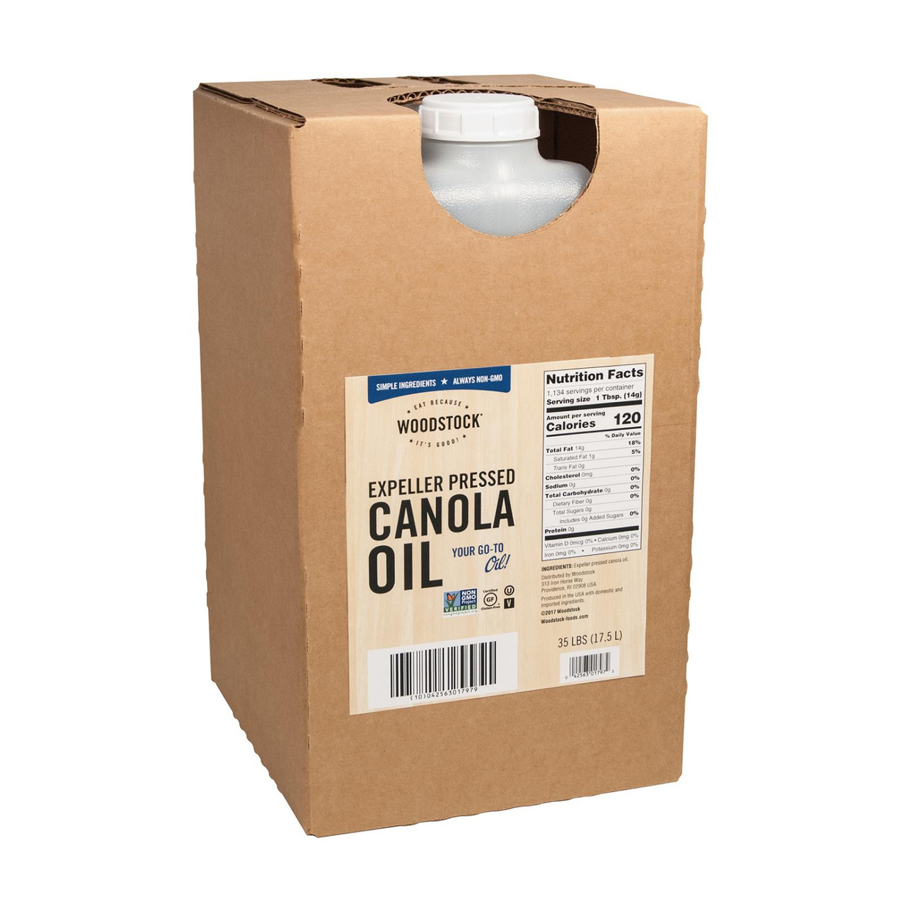 WOOD CANOLA OIL NON-GMO ( 35 X 35 LB )