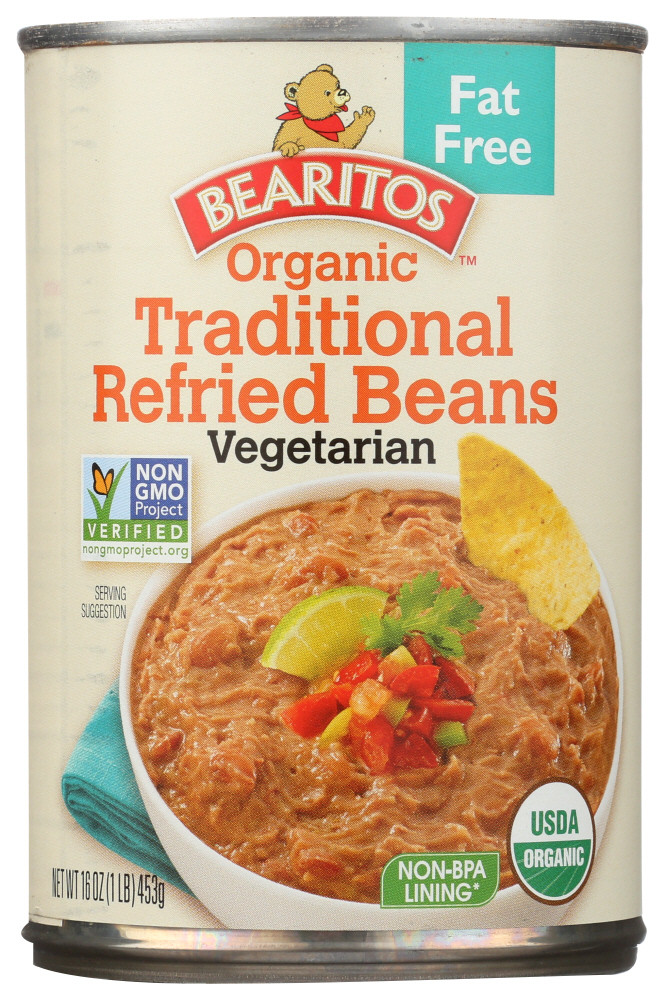 GOE FF REFRIED BEANS ( 12 X 16 OZ   )