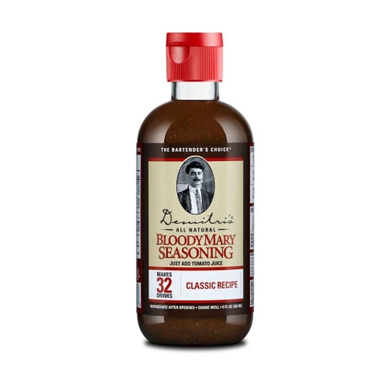 Demitri's Bloody Mary Seasoning Classic Recipe (6x8Oz)