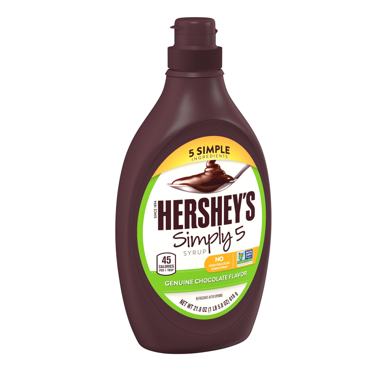 HERSHEYS SIMPLY 5 SYRP ( 12 X 21.8 OZ   )
