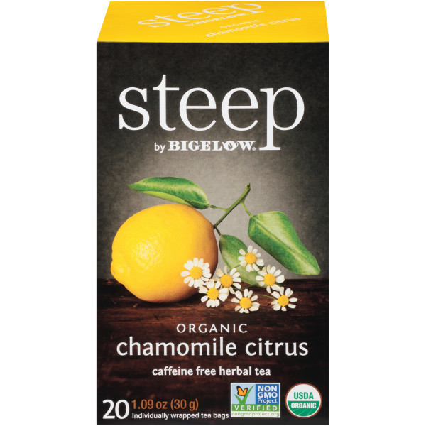 Bigelow Tea Steep Organic Chamomile Citrus (6x20 BAG )