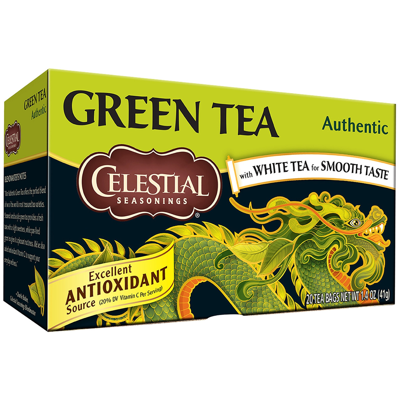 Celestial Seasonings Authentic Green Tea (6x20 Bag)